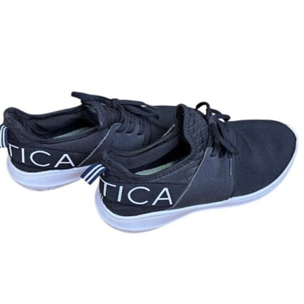Nautica Women's Black Athletic Sneakers Tennis Shoes‎ Size 6.5